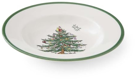 Christmas Tree Set of 4 Soup Plates