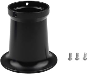 Motorrad-Vergaser, Vergaser-Ansaugrohr, Moto-Luftfilter, Trompete, Ansaugtrichter, Trichter, passend for 50 mm, for 21/24/26/28/30 mm(Black)