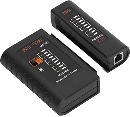 YWBL-WH Ethernet -Kabel -Tester, RJ45 RJ11 -Netzwerkkabel -Tester, Universal Draht Tracker, Telefonleitungsfinder mit Sonde für LAN -Handy -Draht -Test -Tool, RJ45, RJ11