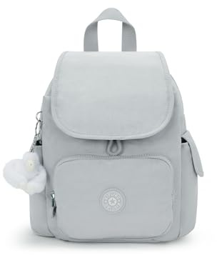 Kipling City Pack Mini Rucksack leicht kompakt Reise-Tagesrucksack, EASY GREY