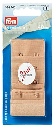 Prym - Prym Beige (40mm) BH-Verlängerer Haken - 1 Stück