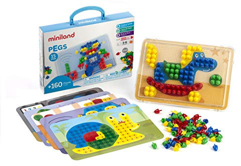 Miniland MALETIN PEGS 15MM 160 PCS