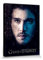 1art1 Game of Thrones Poster 3. Staffel, Jon Snow Bilder Leinwand-Bild Auf Keilrahmen | XXL-Wandbild Poster Kunstdruck Als Leinwandbild 80x60 cm
