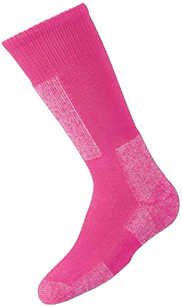 thorlos unisex child Padded Snow Over the Calf Skiing Socks, Pink, Medium US