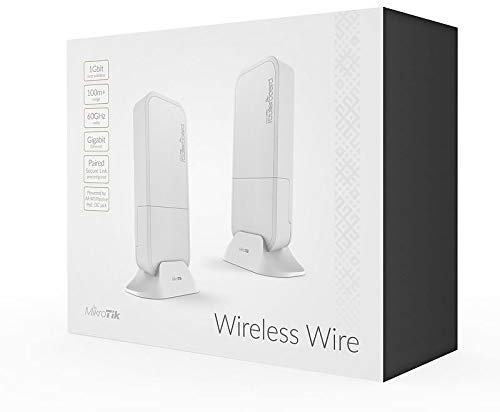 Mikrotik Rbwapg-60Adkit 1000Mbit/S Power Over Ethernet (Poe) whitewlan Access Point -wlan Access Points (1000 Mbit/s, Ieee 802.11Ad,Ieee 802.3Af,Ieee 802.3At, 60ghz, 10,100,10000 0 MBit/s 16 Mb, 256