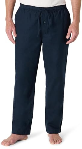 Amazon Essentials Men's Flannel Pajama Pant (Available in Big & Tall), Navy, XX-Large