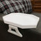 Forzaddik Side Tables Sofa Armrest Clip-On Table, Recliner Armchair Organizer Tray (White), Food Grade Plastic Material