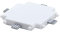 Paulmann 99966 éclairage de Meubles Clever connecteur en X Border 12 V Placard Blanc dépoli éclair. Armoire Plastique Lampe de Cuisine, Matière, X-Connector