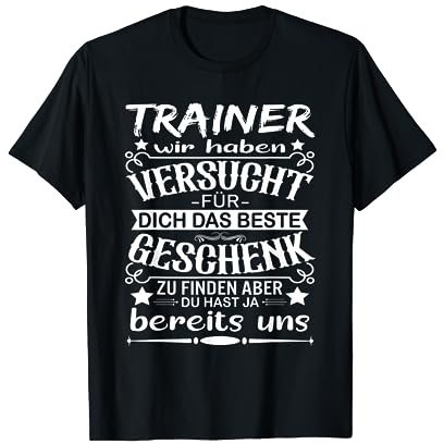 Trainer Fussball-Trainer Handball Bester Trainer T-Shirt