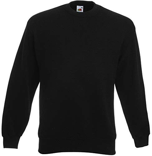 Fruit of the Loom Herren 62-202-0 (4XL, Schwarz)