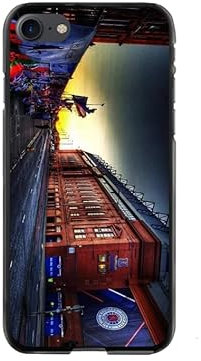 Rangers Ibrox Football Stadium Hard Silicone Rubber Phone Case Cover for iPhone 7 8 XR 11 12 13 14 15 SE (chooose your phone model) (iPhone 7 & 8)