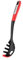 FLORINA Servidor Spaguettis de Silicona (33 cm) | Tenedor para Espaguetis MARS con Mango de Soft-Touch Antideslizante | Anilla para Colgar | Resistente al Calor | Aptó para Lavavajillas | Rojo-Negro