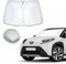 CDEFG Compatible con Toyota Aygo X AB70 2022-2024 2025 Parasol Coche Delantero Parabrisas Protector Plegable con Gran Pantalla Anti UV Rayos Mejor Fresco-Parasol Accesorios