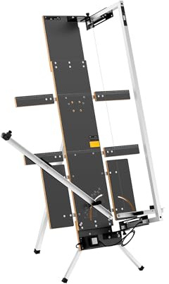 MSW Cortadora de porexpán de 200 W y 1300 mm / 350 mm con superficie de apoyo en ambos lados Cortador de porexpán Cuchillo térmico para porexpán Cuchillo térmico para poliestireno