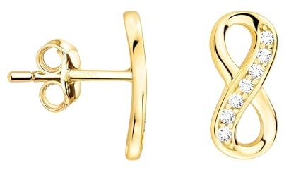 SOFIA MILANI - Orecchini da Donna in Drgento 925 - Orecchini a perno Infinito - E2527