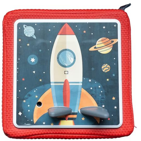 JP Journey Schutzfolie für Toniebox | Aufkleber Folie als Zubehör für Tonie (Rakete, Einteilig)