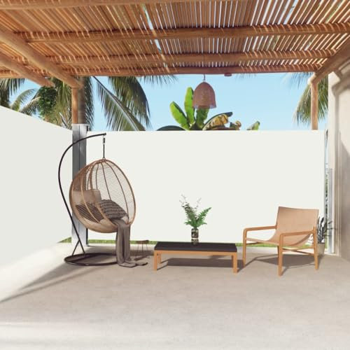 Tende da Sole Laterale Retrattile Crema 180x600 cm, 318001