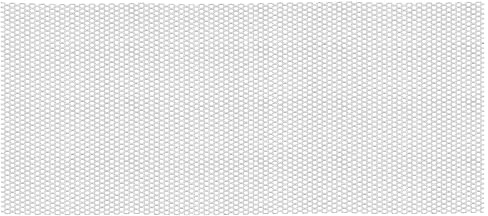PATIKIL 29.5 x 15 Perforated Metal Sheets, 19Ga 0.24 Hexagonal Hole 304 Stainless Steel Mesh Stagger Expanded Perforated Metal Plate for Ventilation Grill Security Grates