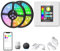 LANBON L8-HLS 32.8FT LED Strip Lights & Wall Control Switch Kit Work with Alexa/Google Home, WiFi RGB Light Strip with APP Remote/Music Sync/Color Changing/DIY Sence for TV Backlight/Kitchen/Bedroom
