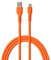 FOREVER Colorum Câble USB C vers USB A 3A orange - 1,8m Cable USB vers USB C pour Chargement et Synchronisation - Câble Charge Rapide USB A vers USB C pour Smartphone Tablette et Ordinateur Portable