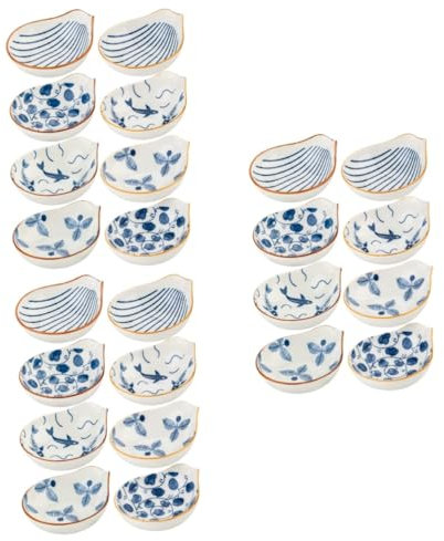 TOPBATHY 3 Juegos Juego De Platos Para Condimentos Vajilla Colador Para Salsas Tazas Para Salsas Plato Para Salsa De Soja Cuencos Para Salsa Bandeja Plato Escurridor 8 Uds * 3