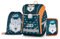 OXY BAG Schulranzen 3 TLG Set Premium Light Ergonomische Schulrucksack Set Ergonomisch, 27L, Reflektoren, mit Etui & Sportbeutel Schulset mädchen für 1. - 3. Klasse Back to School