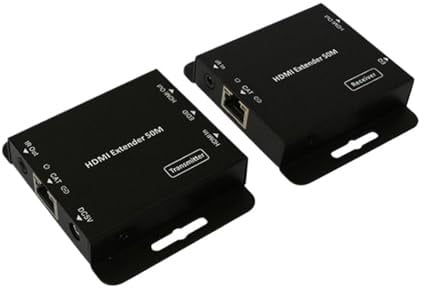 2-Port-Extender IR POE Cat5/6-Kabel (-Ethernet-Extender + -Loop-Out) 1080P mit Netzteil bis zu 50M Nahtlose Umschaltung