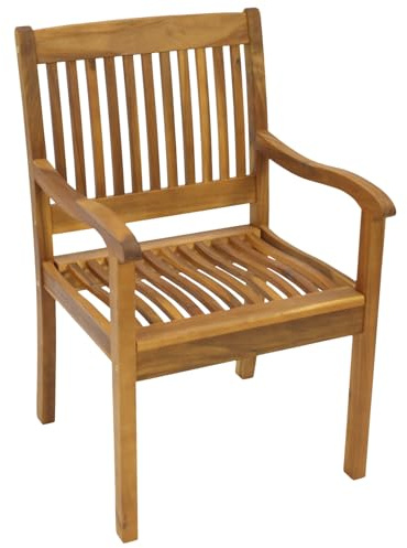 DEGAMO Gartensessel Gartenstuhl Maracana, Akazienholz geölt, FSC®-Zertifiziert
