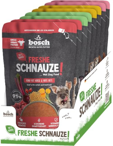 Freshe Schnauze Mixtray Nassfutter 8x250g