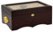El Rey Cigar Humidor - Mahagoni-Finish, Scroll-Basis-Design, Für Bis Zu 150 Zigarren, 36 X 24.9 X 16.5 Cm