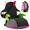 Trunki BoostApak | Kid's Travel Backpack and Portable Child Car Booster Seat | Group 2-3 | Ages 4 – 12 Years (Pink)