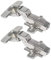 Hettich Sensys 9110674 Lot de 2 charnières à 110 ° avec amortissement Diamètre de la casserole 35 mm Enjoliveur 16 mm