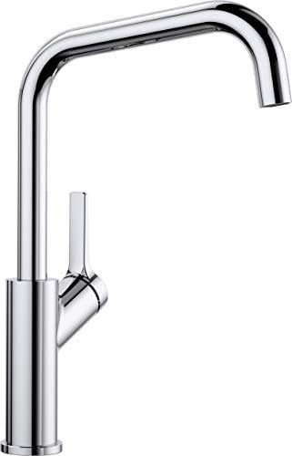 BLANCO 520764 Grifo de Fregadero de Cocina con caño Fijo Jurena-cromo-520764, Cromado, L