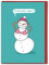 Brainbox Candy Weihnachtskarten für Freund/Freundin – Sexy and I Snow It – perfekt für ihn, Ihren Ehemann/Ehepartner