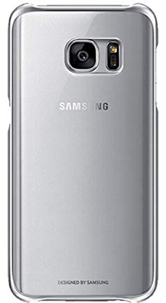 Samsung Coque pour Samsung Galaxy S7 Argent (transparent)