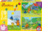 Schmidt Spiele 56213 Viel Spaß mit der Maus, 3x48 Teile Kinderpuzzle
