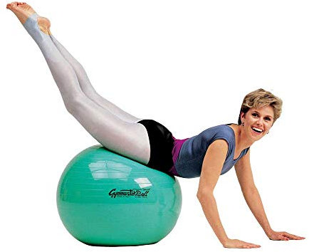 1x Behrend Gymnastikball Pezzi Ball Fitnessball Sportball ezziball hochelastisch, Kunststoff, 75 cm, rot