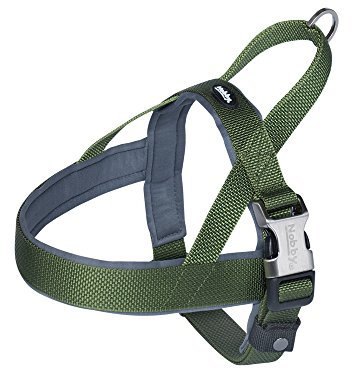 Nobby Norwegergeschirr Classic Preno Royal, olivgrün L: 68-85 cm + 54 cm, B: 40/45 mm, 1 Stück