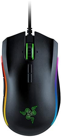 Razer Mamba Elite Gaming-Maus, kabelgebunden, Schwarz
