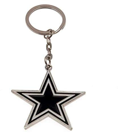 NFL Forever Collectibles Dallas Cowboys Forever Collectibles Keyring Crest Keyring Silver - St�ck