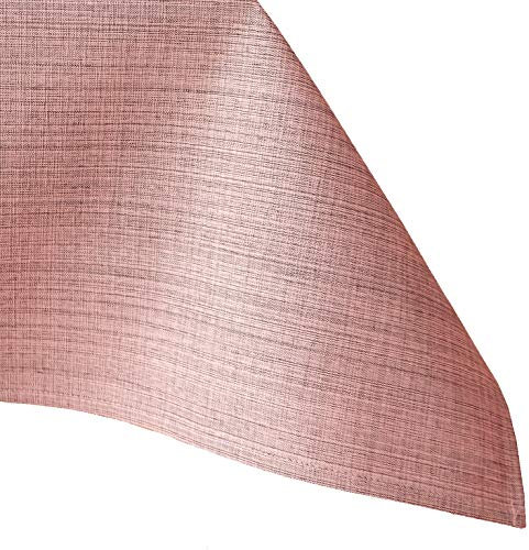 heimtexland ® Nappe de table d'extérieur chinée - 130 x 160 cm - Rose - Type 645