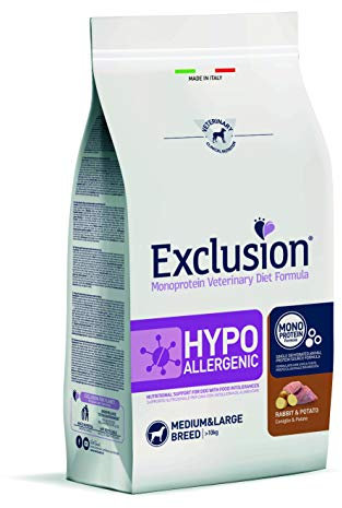 Exclusion Hypoallergenic Medium/Large Breed Kaninchen & Kartoffel 12 kg