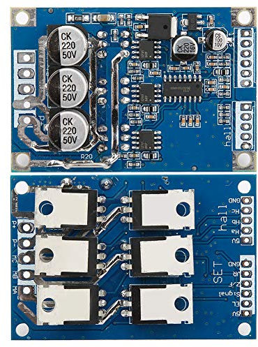 DC 12V-36V 15A 500W Bürstenloser Motorcontroller DC Motordrehzahlregler Hall BLDC-Treiberplatine