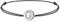 J.Endéar Frauen Mädchen Fußkettchen Buchstabe G Silber 925 Filigran Cord Sommer Strand Schmuck Geschenk 34cm Einstellbar Handgefertigt