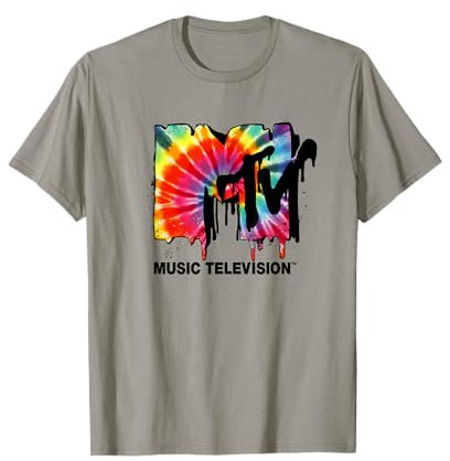MTV Logo Tie Dye Drip T-Shirt
