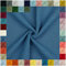 VmG-Store Double Gauze Musselin Stoff Tex zertifiziert Uni Meterware über 40 Farben 100% Baumwolle (035 I Jeans, 100 x 135cm)