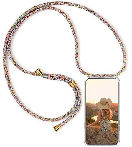 Collier pour Samsung Galaxy S22 ULTRA Coque - Cordon Tour De Cou Telephone Housse Étuis À Bandoulière Et Cordon Collier avec Réglable Cordon Tour de Cou Lanière Pochette pour Telephone Portable