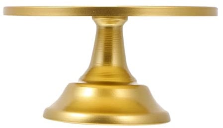 1 Pieza de oro de la torta de paletas soporte de la torta Postre titular del hierro del estante for el cumpleaños decoración de la boda del partido DUO ER (Color : 25x25x22cm)