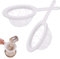 BLMHTWO 2 Pack Ultra Fine Mesh Tea Strainer - 100/120 Mesh, Non Slip Handle for Kitchen - Food, Tea, Coffee, Oil, Rice, Noodles, Fruits, Vegetables, Jam