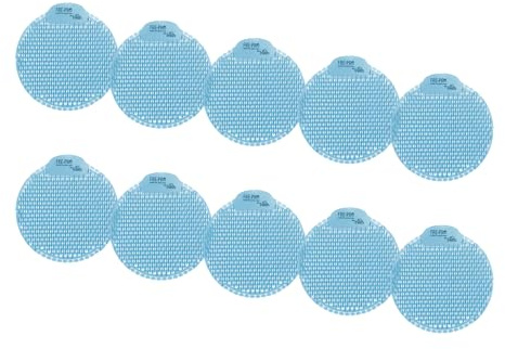 FrePro Slant Urinaleinsatz WC Lufterfrischer, beidseitig verwendbar - 10 Stück Cotton Blossom